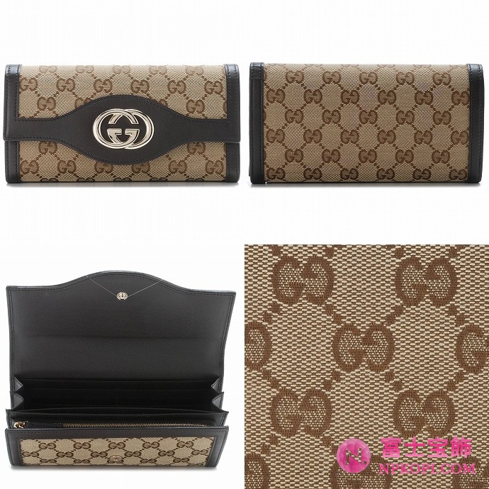GUCCI/グッチ 2012年春夏新作SUKEY2つ折り長財布 282431 FAFXG 9643 